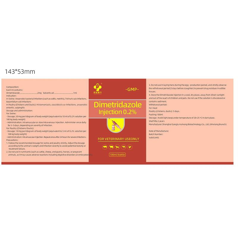 Injekto de Dimetridazole