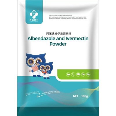 Parazita Fino-Albendazole & Ivermektina Pulvoro
